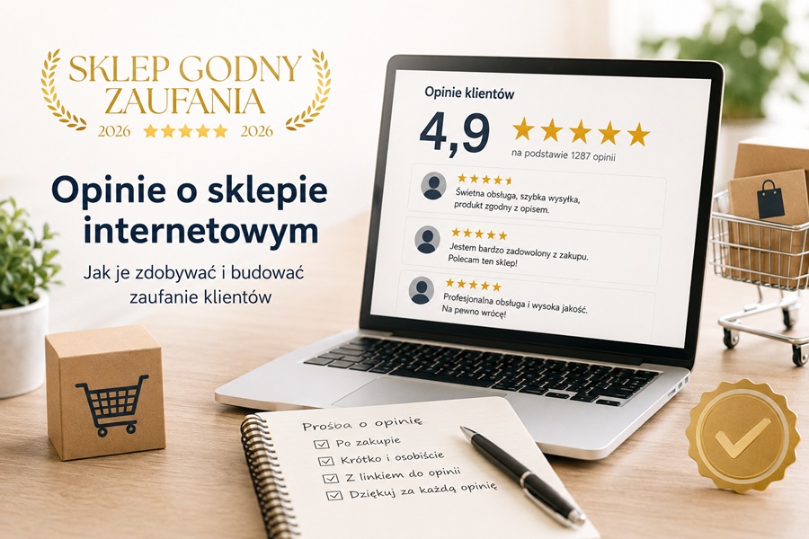 Opinie o sklepie internetowym – budowanie zaufania klientów i reputacji sklepu online